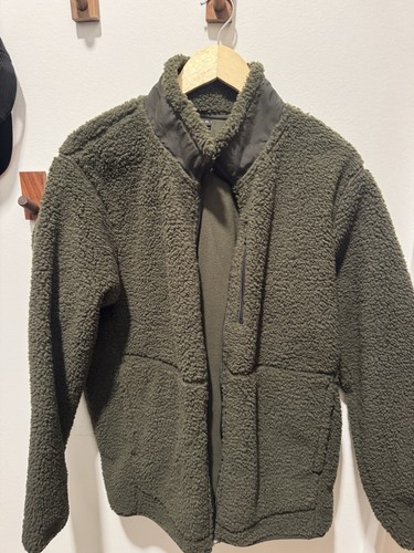 Muji men green boa fleece - men’s,