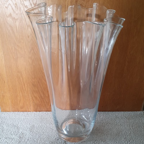 Very large clear - clear, glass