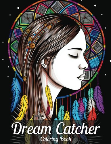 Dream catcher coloring book - catcher,