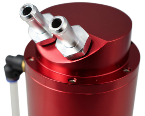 Catch can red round oil - red,