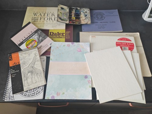 Vintage artist supplies - artist,