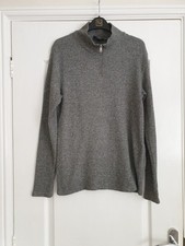 Mens Grey High Neck Boohoo