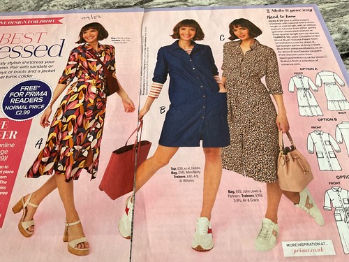 Prima sewing pattern - 09/23,