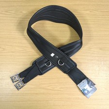 BNWT Harry Dabbs Curved Waffle Girth - 56" Black, RRP approx £60 *Free Postage*