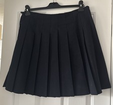 Huddersfield Grammar School Senior Girls’ Skirt Dark Blue Waist 30 ins