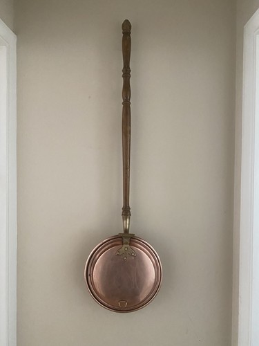 Copper and brass bed - bed, warming