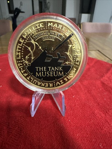 Gold plated tank museum - gold,