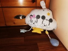 Baby colourful Disney Baby soft hanging Musical Cloud Cot toy pram Toy