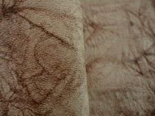 Brown Patterned (tie dye effect) leather 1mm 6.5" x 8.5" BR429