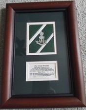 The Green Howards display case