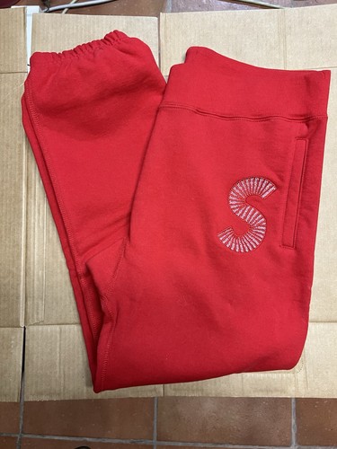Bnwot supreme red sweat - supreme,