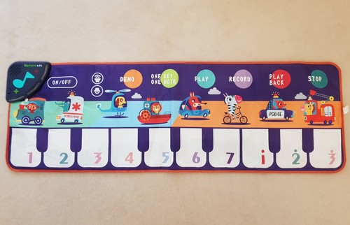 Musical piano play - piano, floor