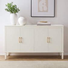Dusk Sienna Natural & Gold Effect 4 Door Sideboard RRP £289