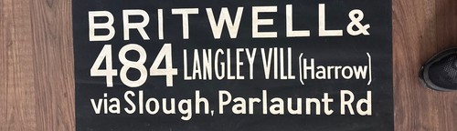 1972 london country bus - 1972, route