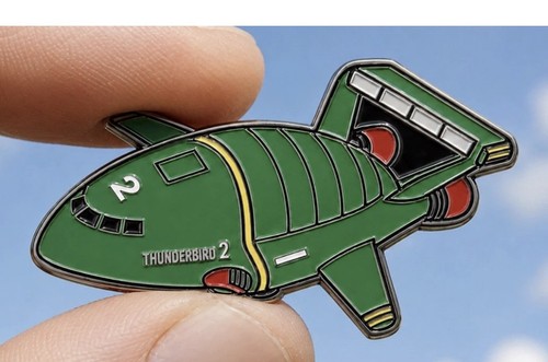 New thunderbird pin badge - thunderbird,