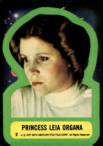 1977 topps star wars stickers - 1977,