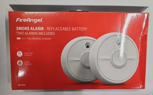 Fireangel smoke alarm with - smoke,