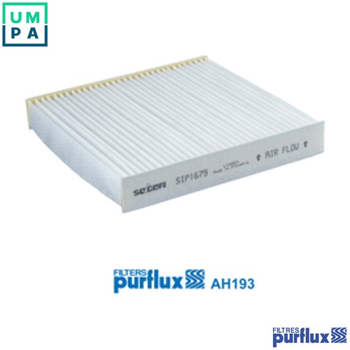 Filter cabin air ah193 for - filter,