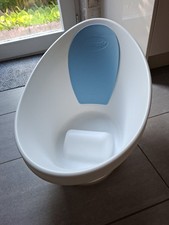 Snuggle Baby Bath Tub for Newborn Babies to 12 Months (Blue) Excellent Condition
