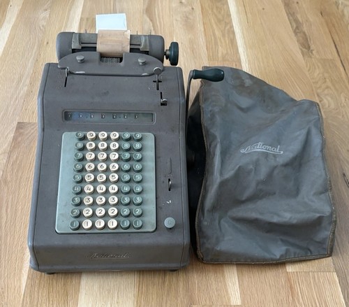 Vintage desk top adding - vintage,