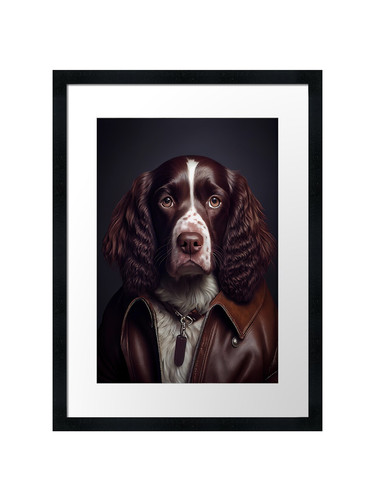 English springer spaniel dog - english,