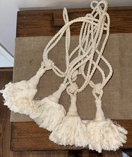 4 Vintage Drape tassel Tie