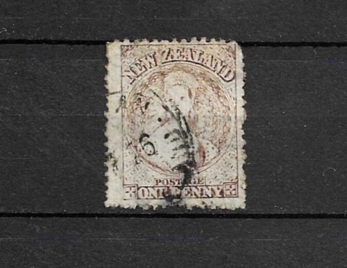New zealand 1863 chalon - new, qv
