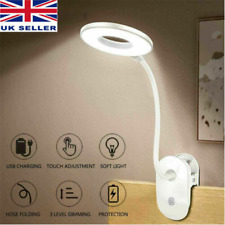 USB Flexible Reading LED Light Clip-on Beside Bed Desk Read Table Book Lamp Kid