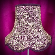 William Morris Larkspur Lampshades Ideal To Match Curtains Cushions & Wallpaper.