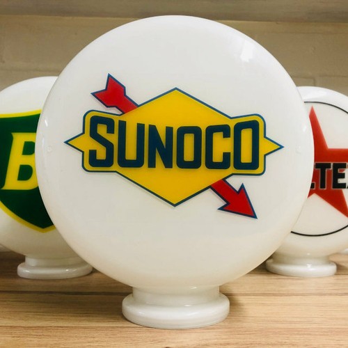 Sunoco gas pump globe oil - pump, and