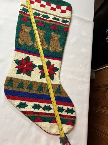 Vintage christmas stocking - vintage,