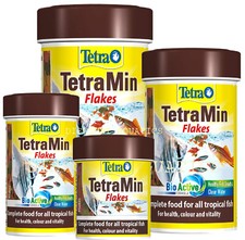 Topical Fish Food TetraMin 13g,52g, 100g, 200g, Tetra Flake Food  Aquarium Tank