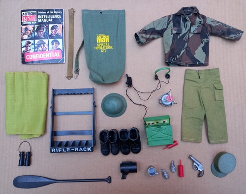 Vintage action man - action, small