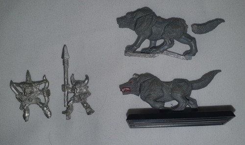 Vintage warhammer metal goblin - vintage,