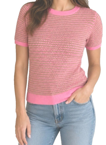 Zara pink beige knitted - pink,