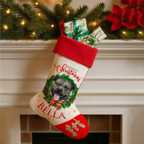 Personalised dog christmas - dog,