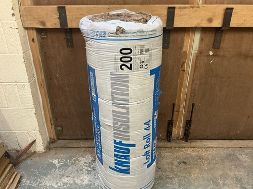 Knauf insulation 200mm loft - insulation,