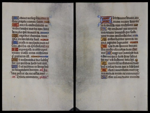 Illuminated manuscript - illuminated,