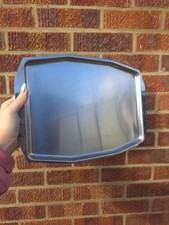 Vintage Mid Century Rectangular Stainless Steel 18/10 Serving Drinks Tray