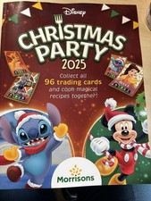 Morrisons Christmas Party 2025 Disney Trading Card Collectors Book