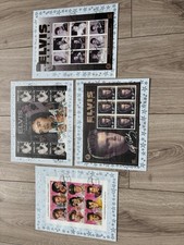 Elvis Presley 4 Stamp First Day Covers 15th Anniversary of Death (Westminster)