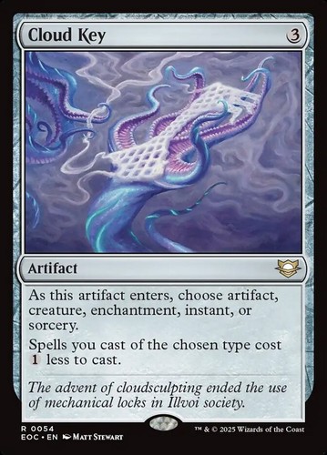 Cloud key mana cost - cloud,