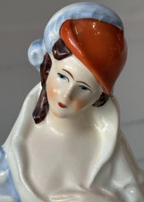 Antique German Porcelain Pin