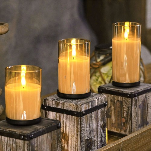 3pcs led flameless candles - flameless,