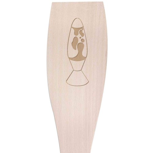 Large lava lamp wooden - 'lava,