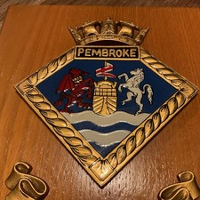 VINTAGE HAND PAINTED ROYAL