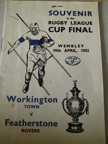 1952 rugby league - rugby, challenge