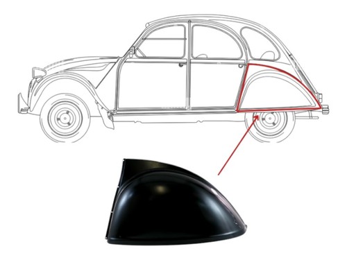 Side panel wheel arch fender - panel,