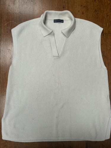 Men cream sleeveless - cream,