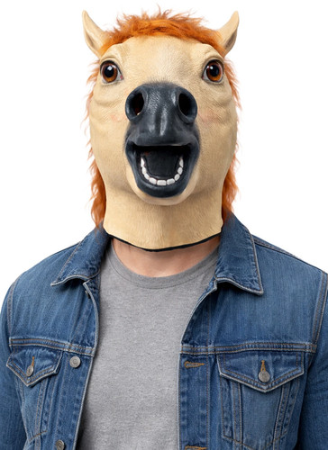 Rainbow unicorn mask - unicorn, mask-